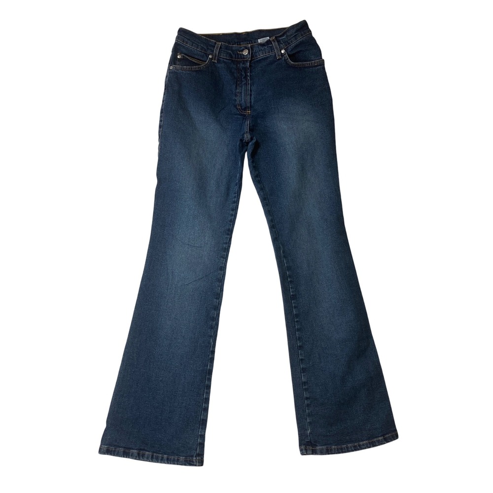 VTG C & L‎ Made in Italy Flare Leg Jeans Womens Denim Blue M (EU 38)
